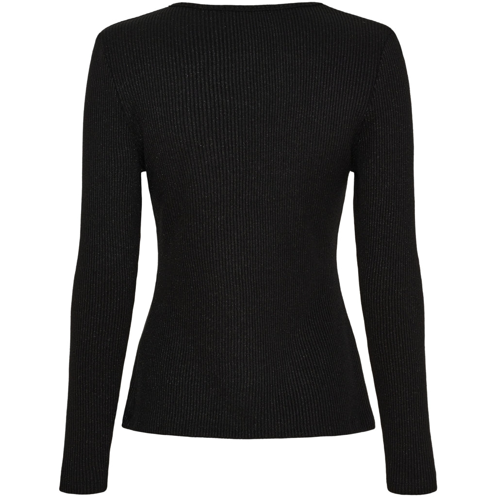 MARTA DU CHATEAU - BLUSE - LUNARA 38915M - SORT