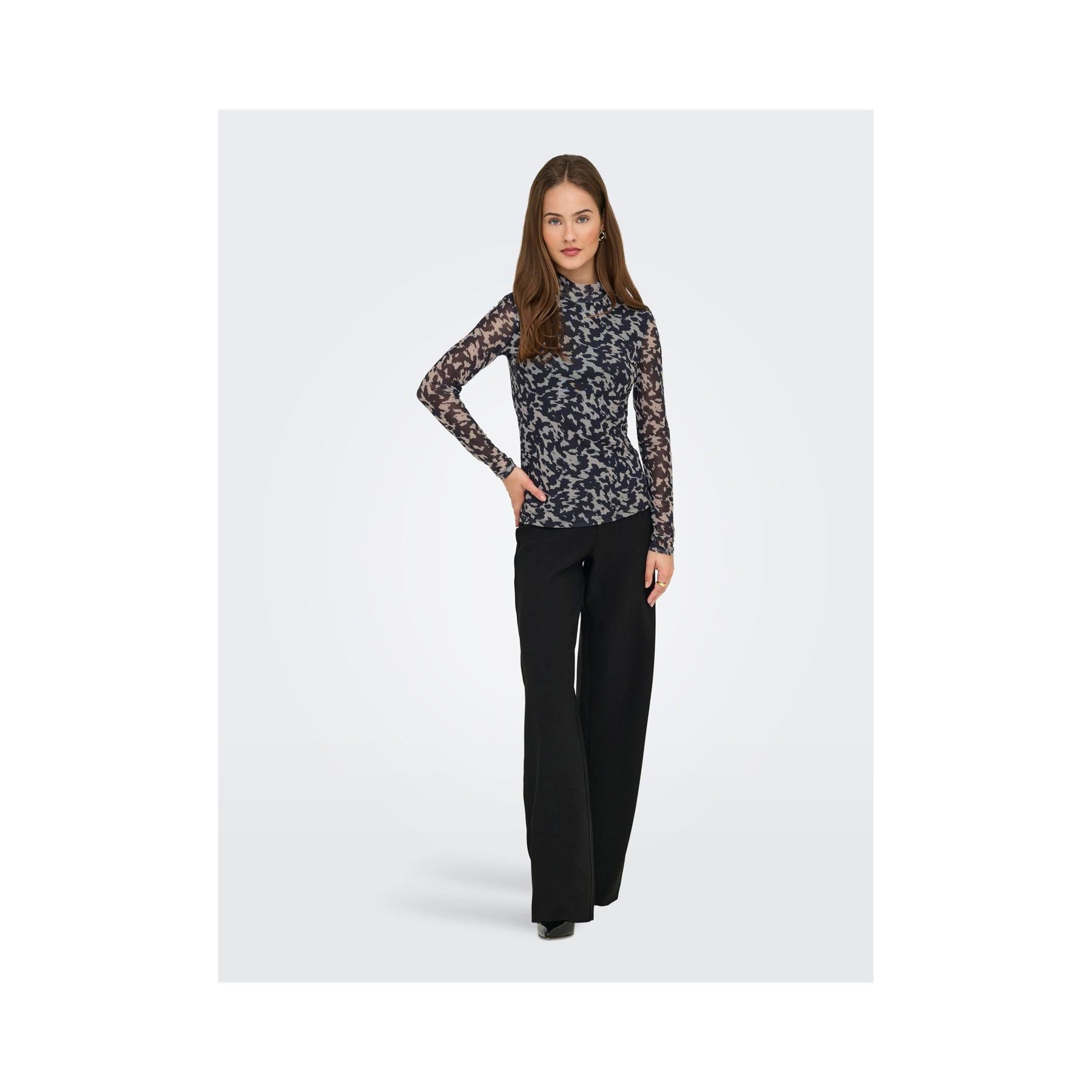 ONLY - MESHBLUSE - ERICA 15141298 - BLUE GRAPHITE