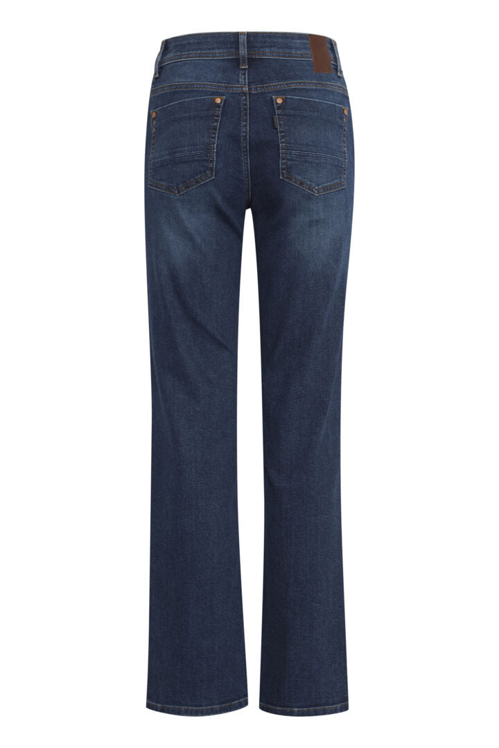 PULZ - JEANS - EMMA - 50206803 - DARK DENIM