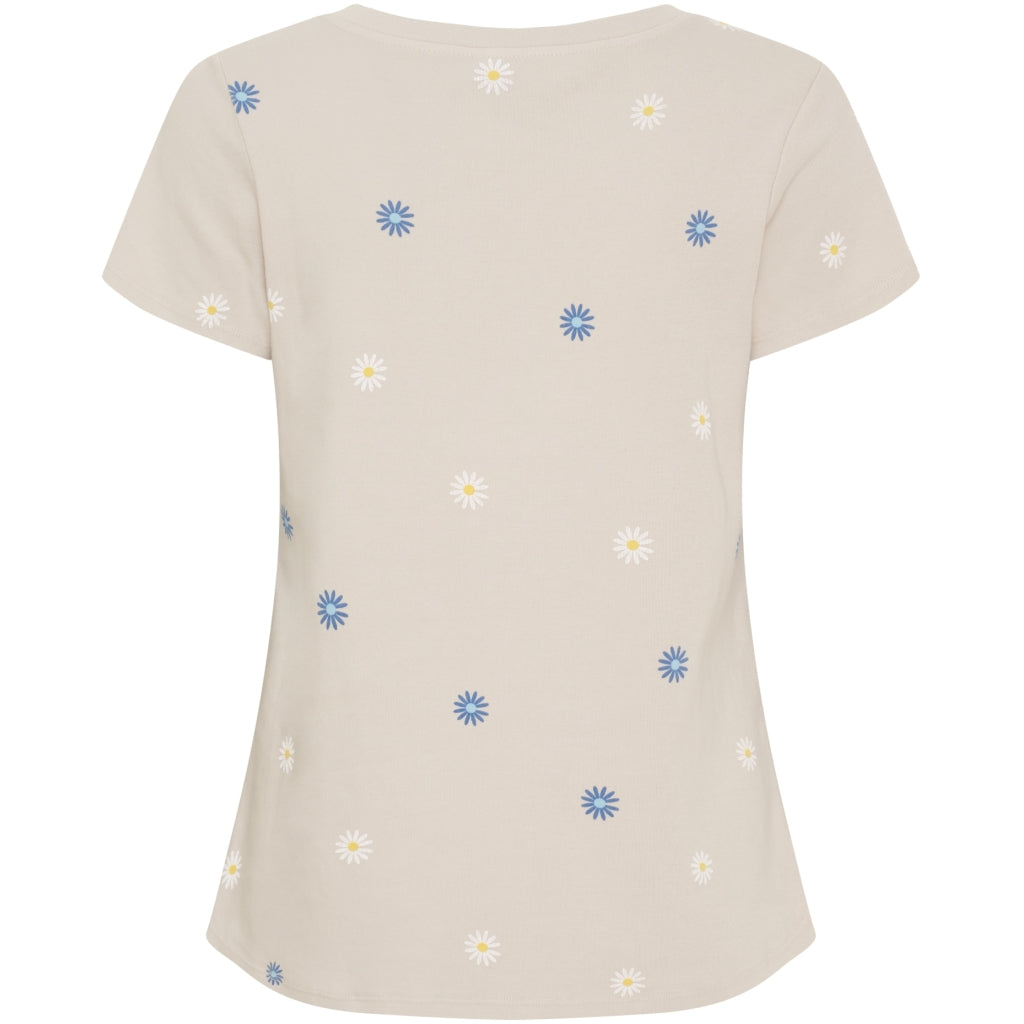 MARTA DU CHATEAU - T-SHIRT - CECILIE 2553-D - BEIGE