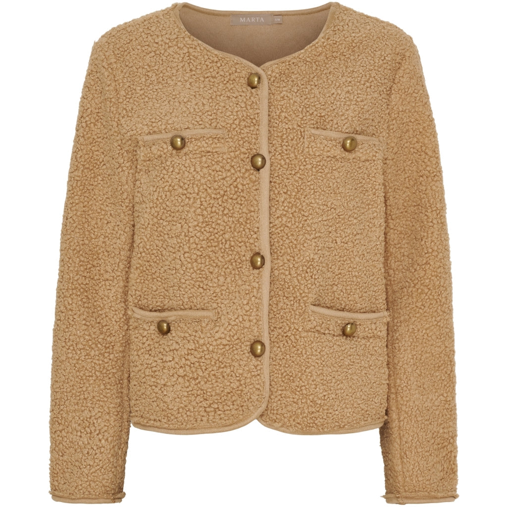 MARTA DU CHATEAU - JAKKE - FROST 258949 - BEIGE