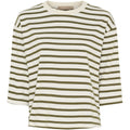 MARTA DU CHATEAU - T-SHIRT - BROOKLYN 58351 - BEIGE/MILITARY