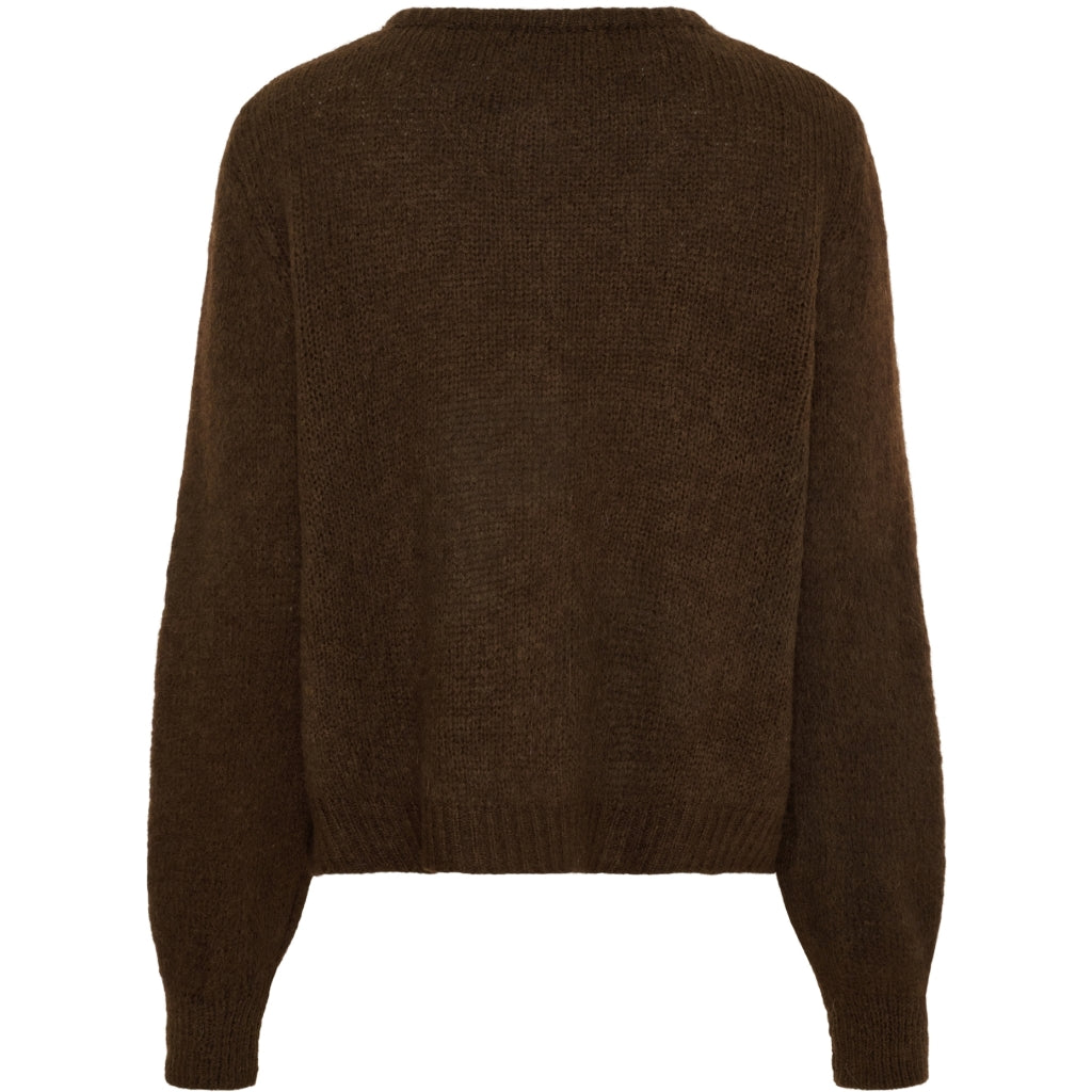 MARTA DU CHATEAU - CARDIGAN - COSIMA 5223 - CHOCOLAT111909