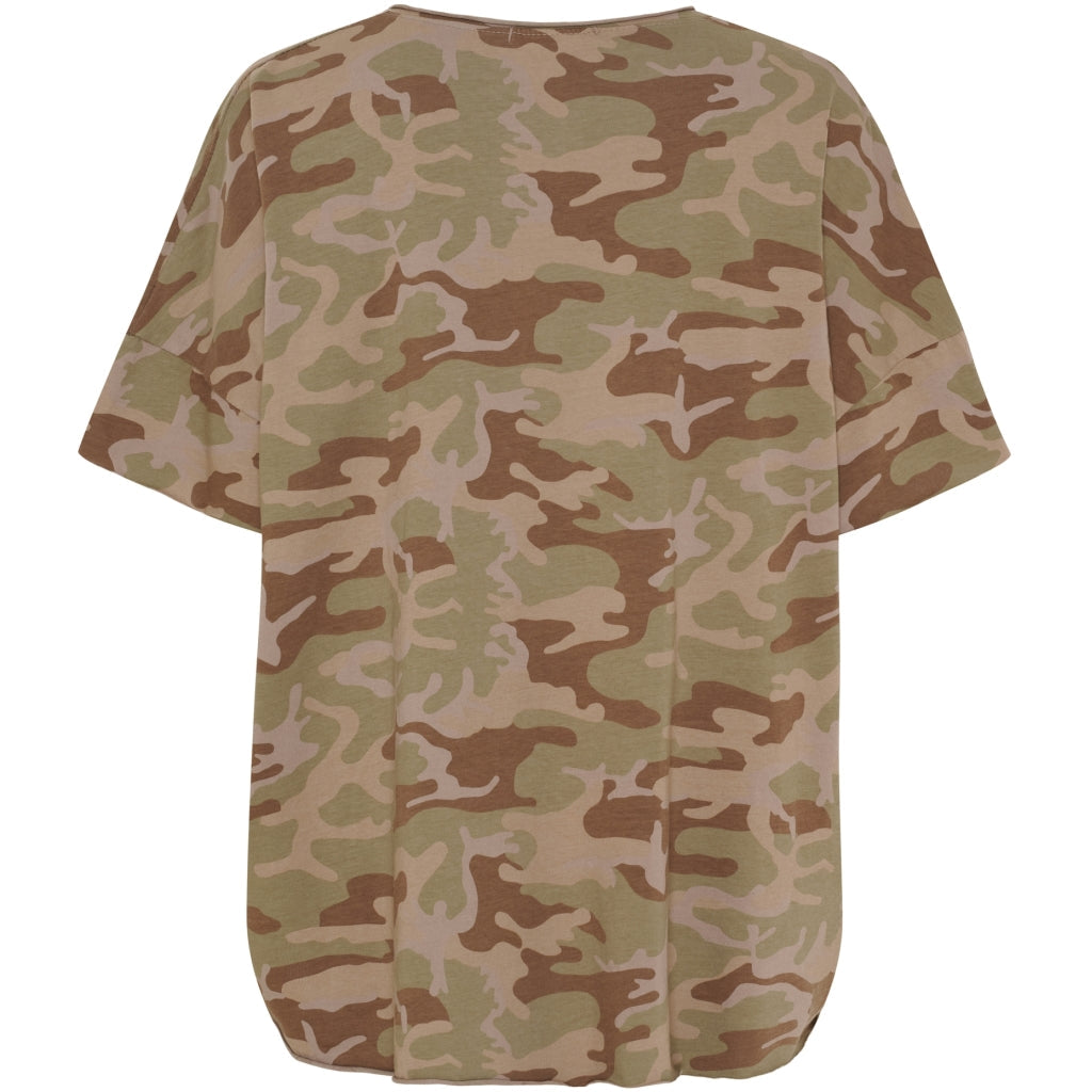 MARTA DU CHATEAU - T-SHIRT - HARPER 2436C - GREEN CAMO
