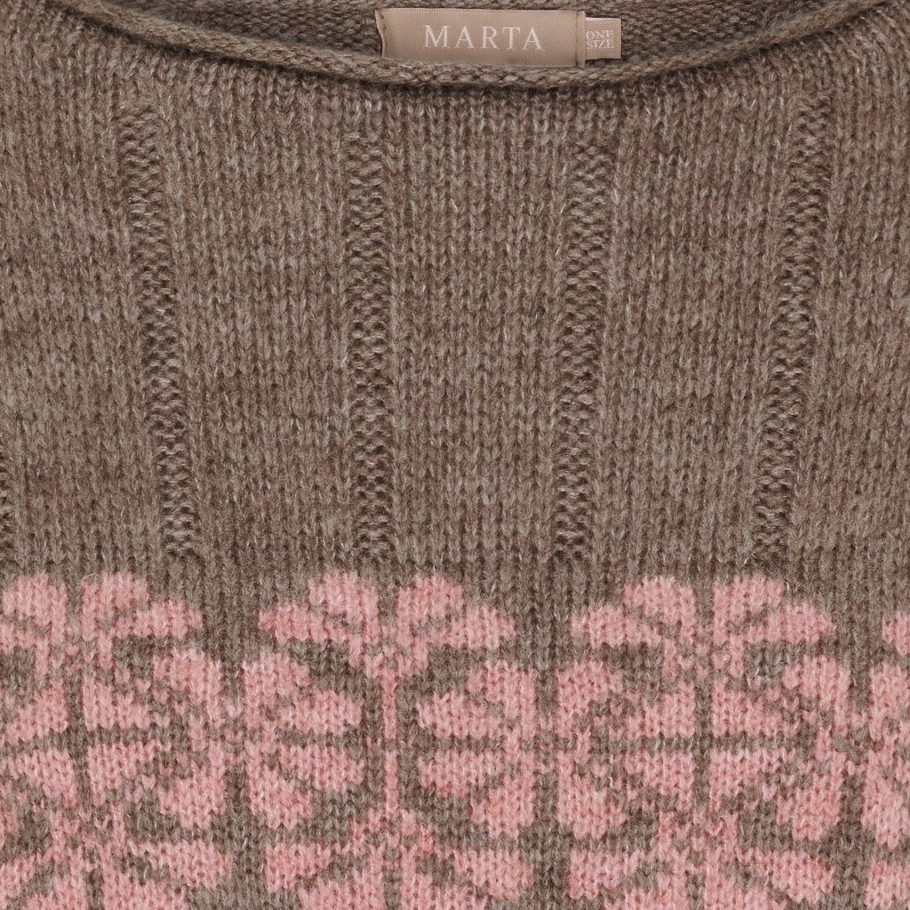 MARTA DU CHATEAU - STRIK - BRUNA 8154 - FANGO/ROSE