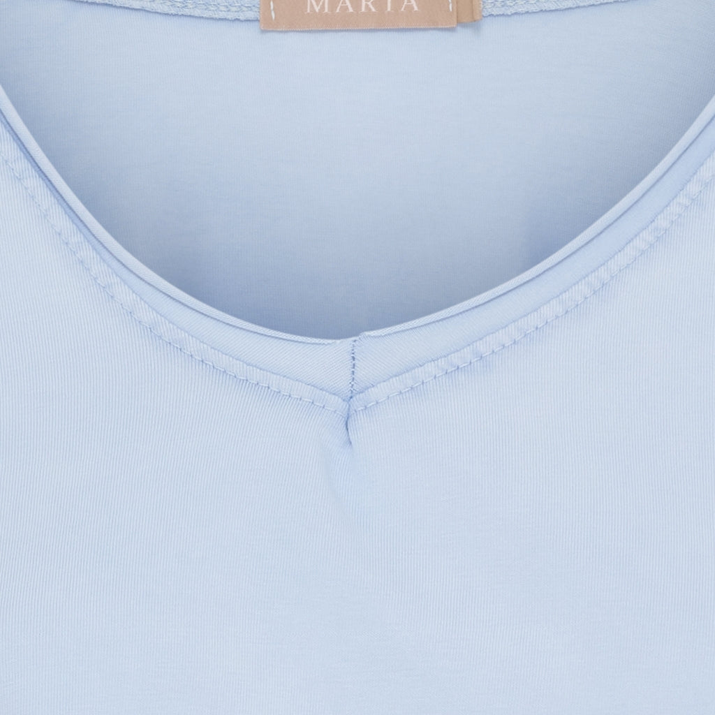 MARTA DU CHATEAU - T-SHIRT - JANNA 2436 - CELESTE