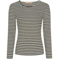 MARTA DU CHATEAU - BLUSE - CHRISTEL 6452 - BLACK/CREAM