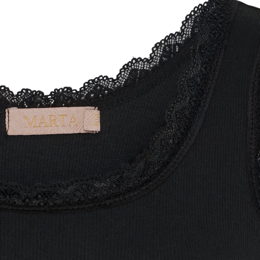 MARTA DU CHATEAU - TOP - ANGELINE 2499 - SORT