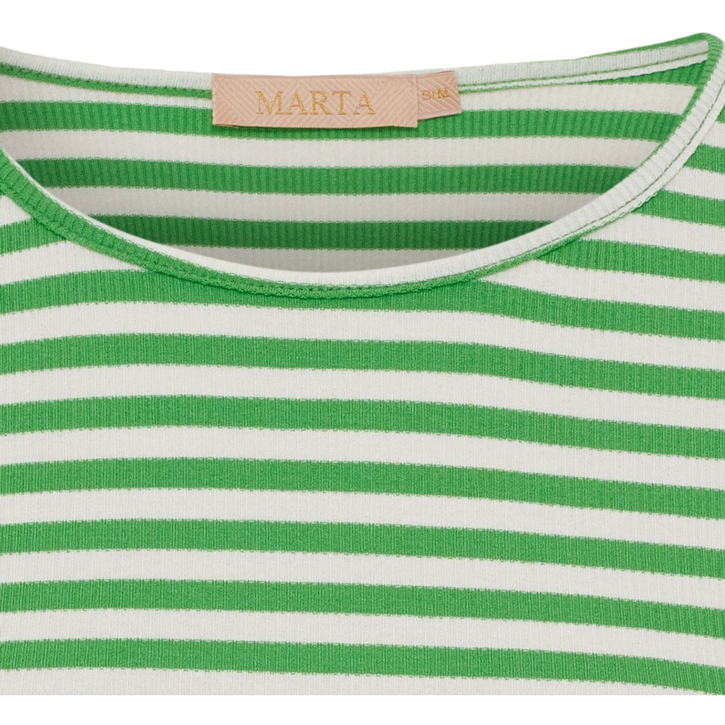 MARTA DU CHATEAU - BLUSE - JOSIANE 49066 - MENTA/GREGGIO