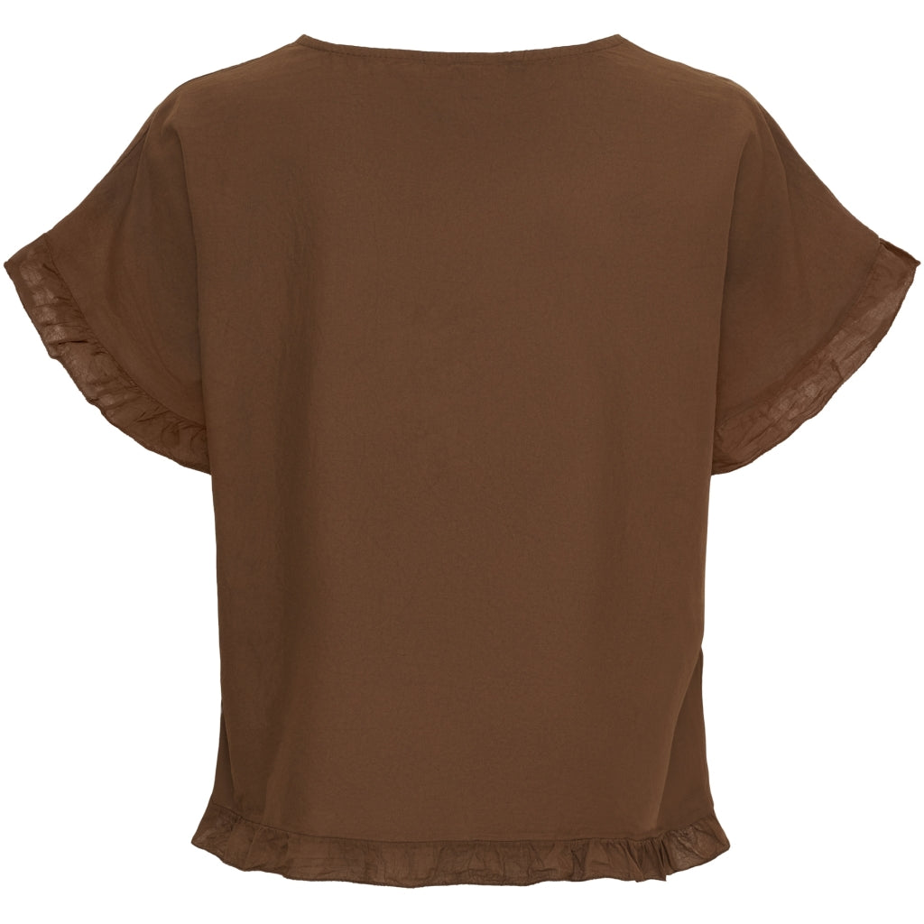 MARTA DU CHATEAU - BLUSE - KASIMIRA 86493 - CACAO