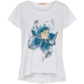 MARTA DU CHATEAU - T-SHIRT - MARIE 1535 - LIGHT BLUE FLOWER