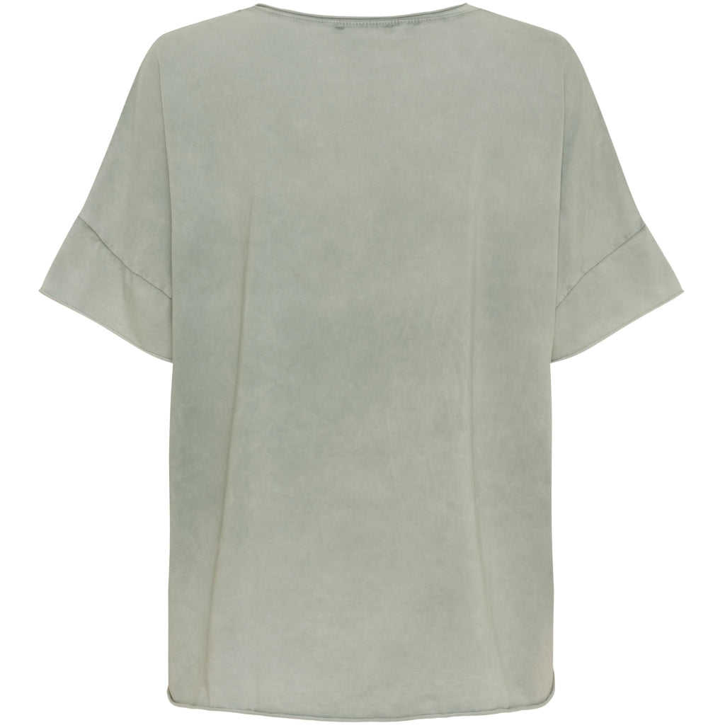 MARTA DU CHATEAU - T-SHIRT - NEILA 2436/B - MILITARY/ORANCIO