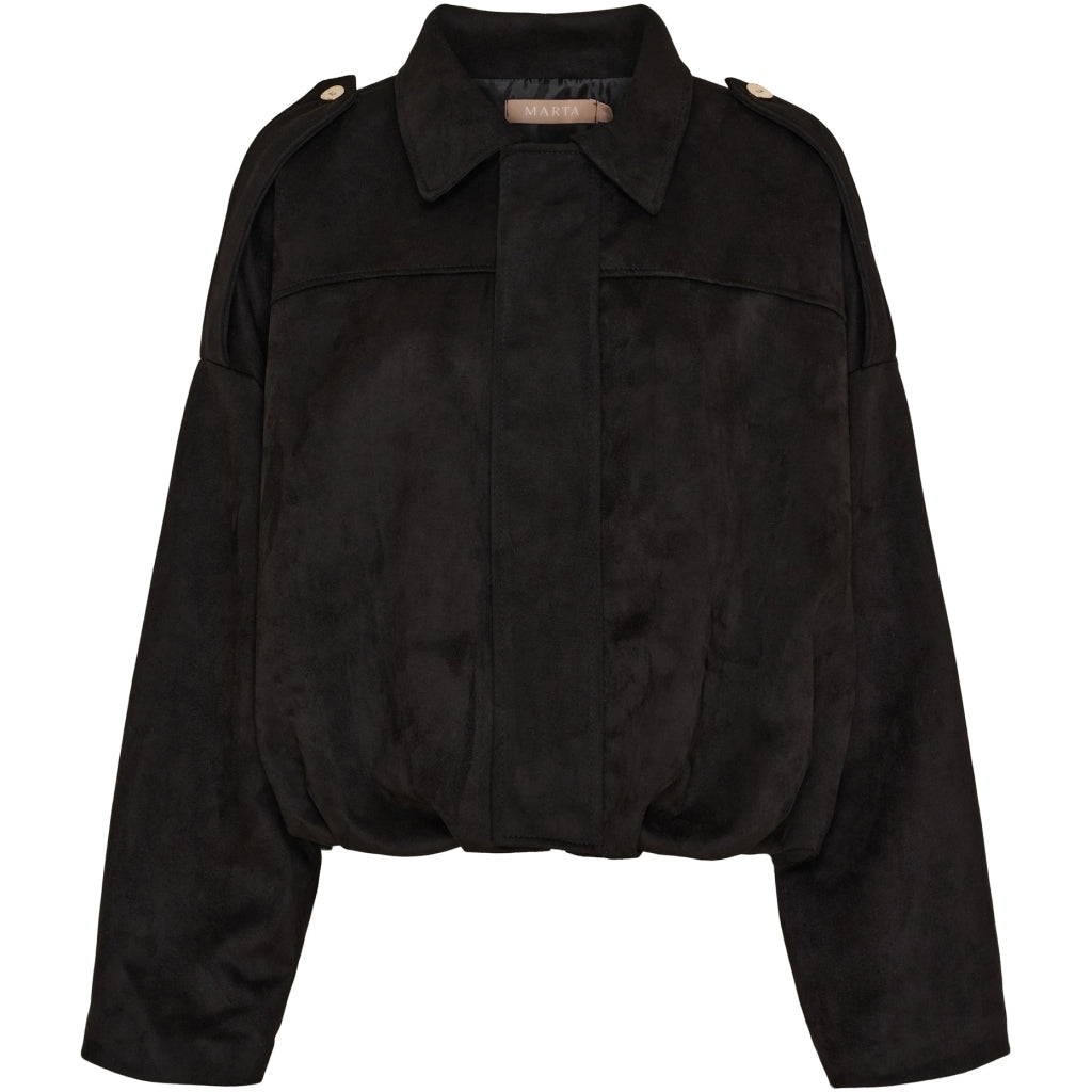 MARTA DU CHATEAU - JAKKE - KAMELIA 7821 - BLACK