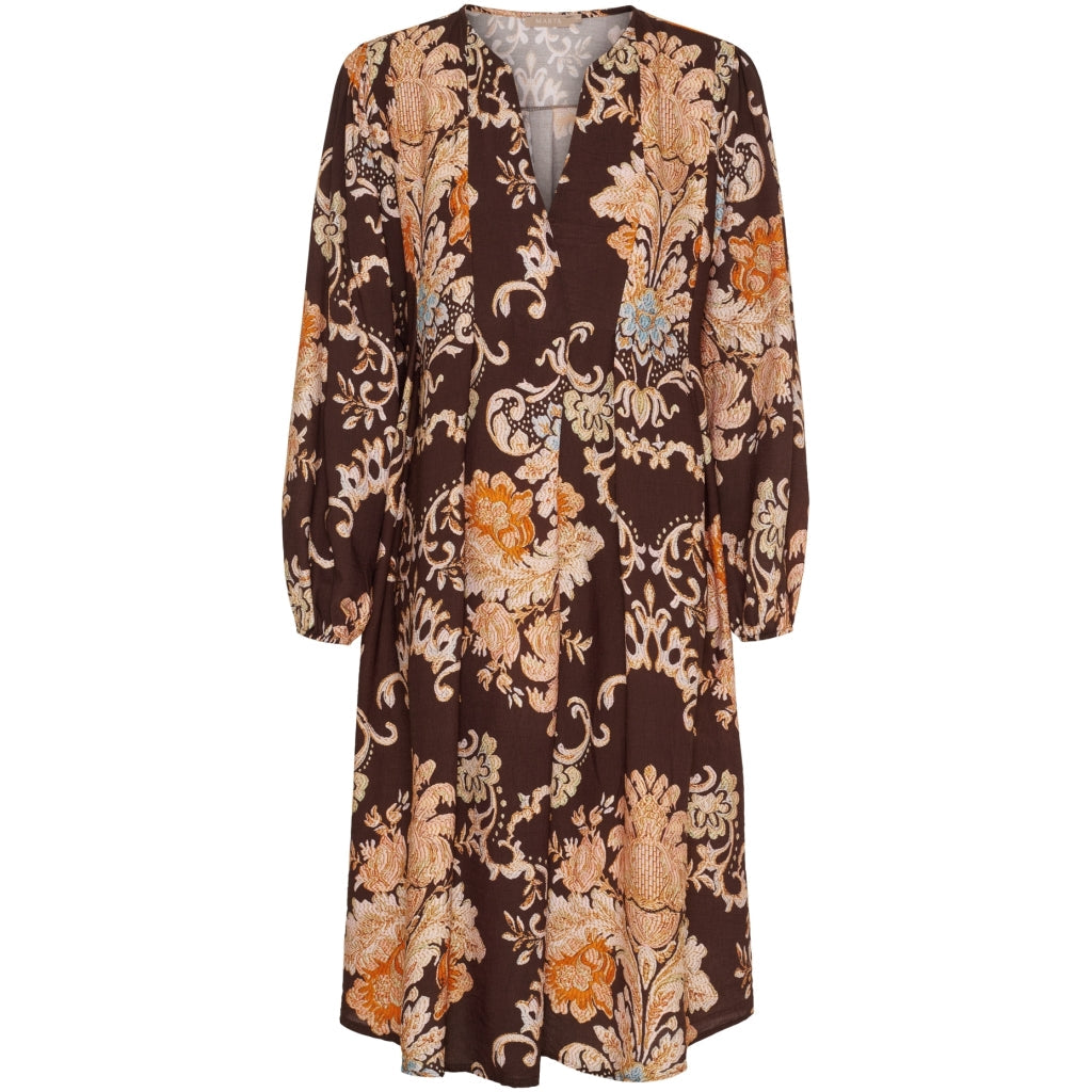 MARTA DU CHATEAU - KJOLE - PARSLEY 7622 - MARRONE