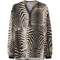 MARTA DU CHATEAU - SKJORTE - VERONIQUE 36108 - NERO ZEBRA