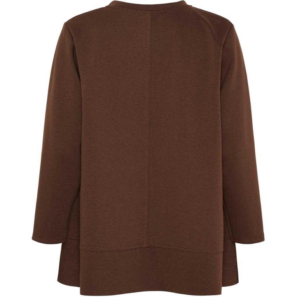 MARTA DU CHATEAU - SWEATSHIRT - PINE 85783-1 - MORO