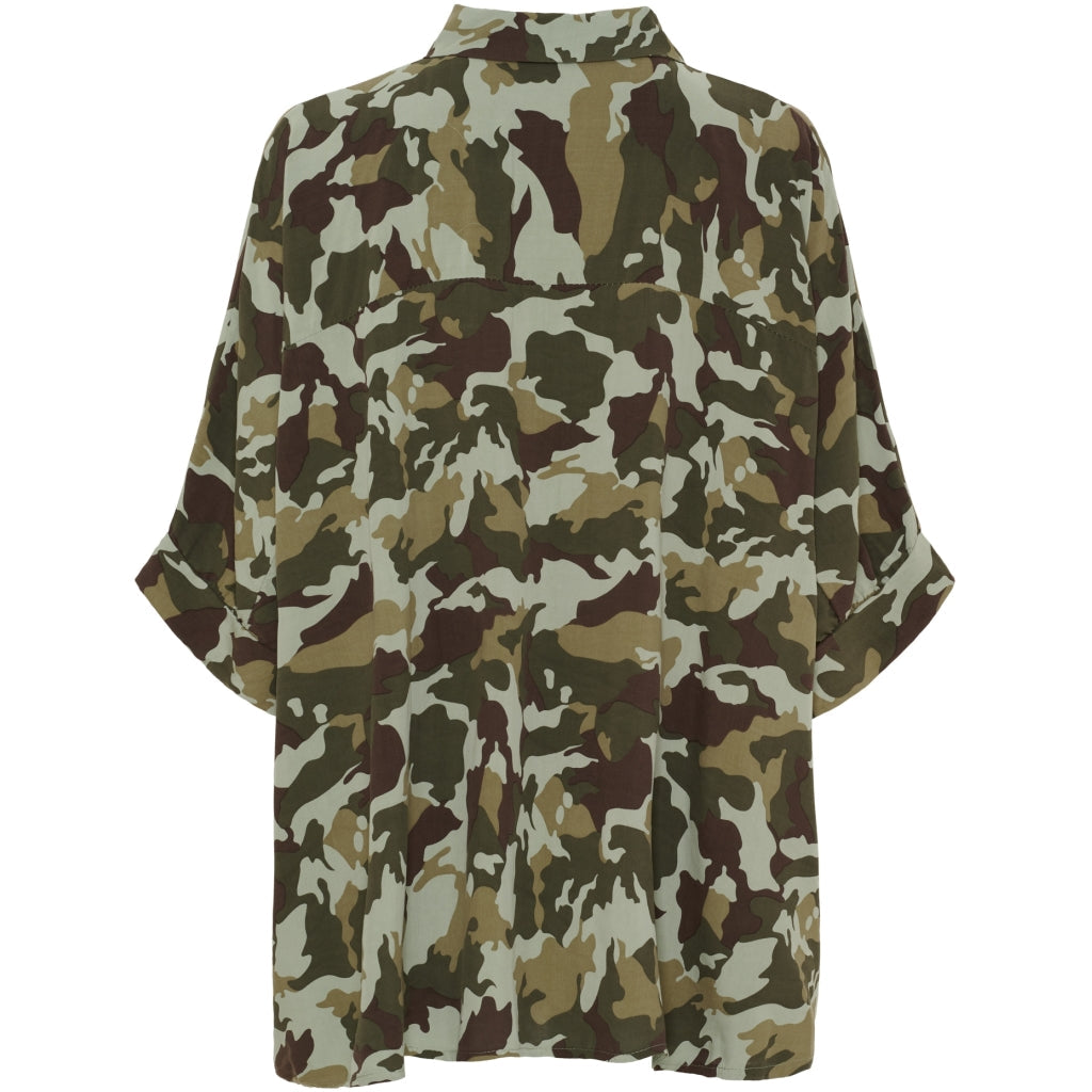 MARTA DU CHATEAU - SKJORTE - ZENOBIA 7487 - CAMO