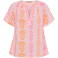 MARTA DU CHATEAU - BLUSE -STINE 7370C - PINK