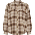 MARTA DU CHATEAU - SKJORTE - MILOU 28474M - BEIGE
