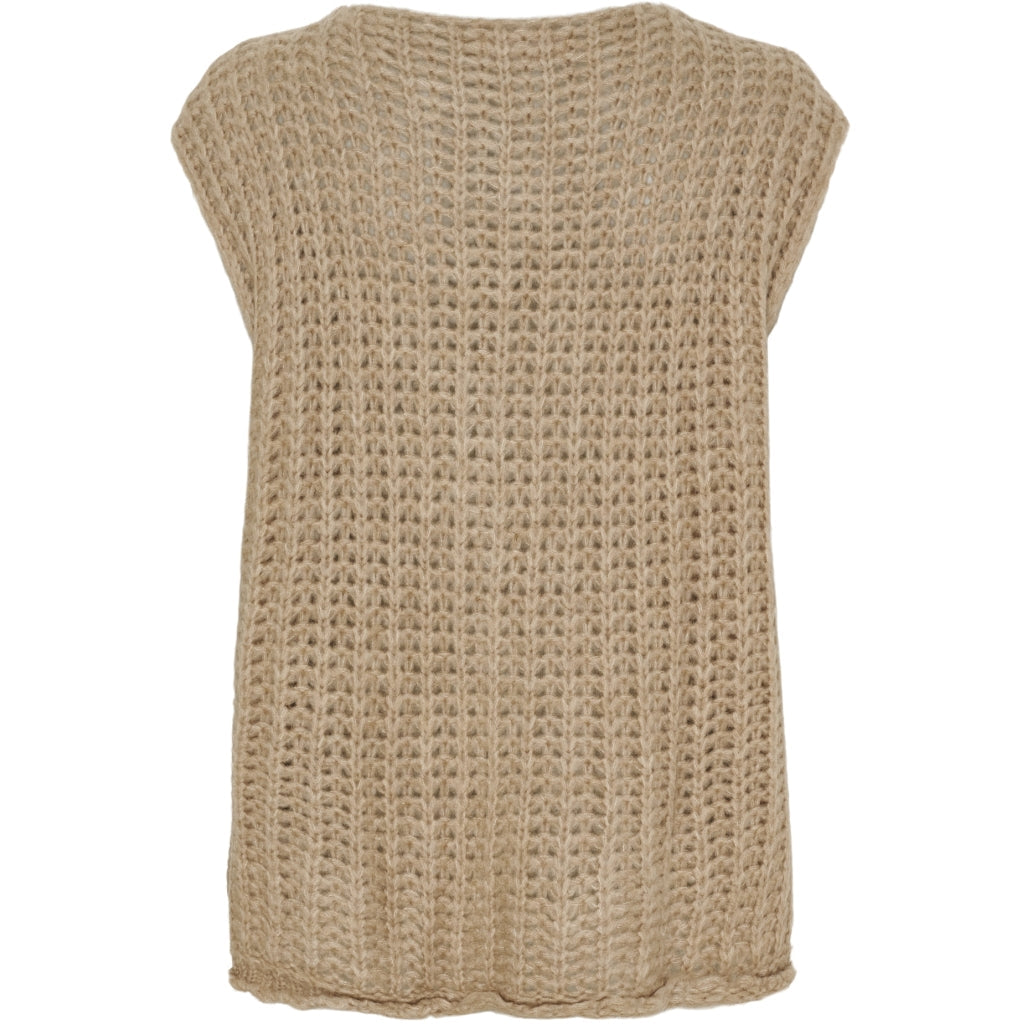 MARTA DU CHATEAU - STRIK VEST - RUBY 9567 - BEIGE9546