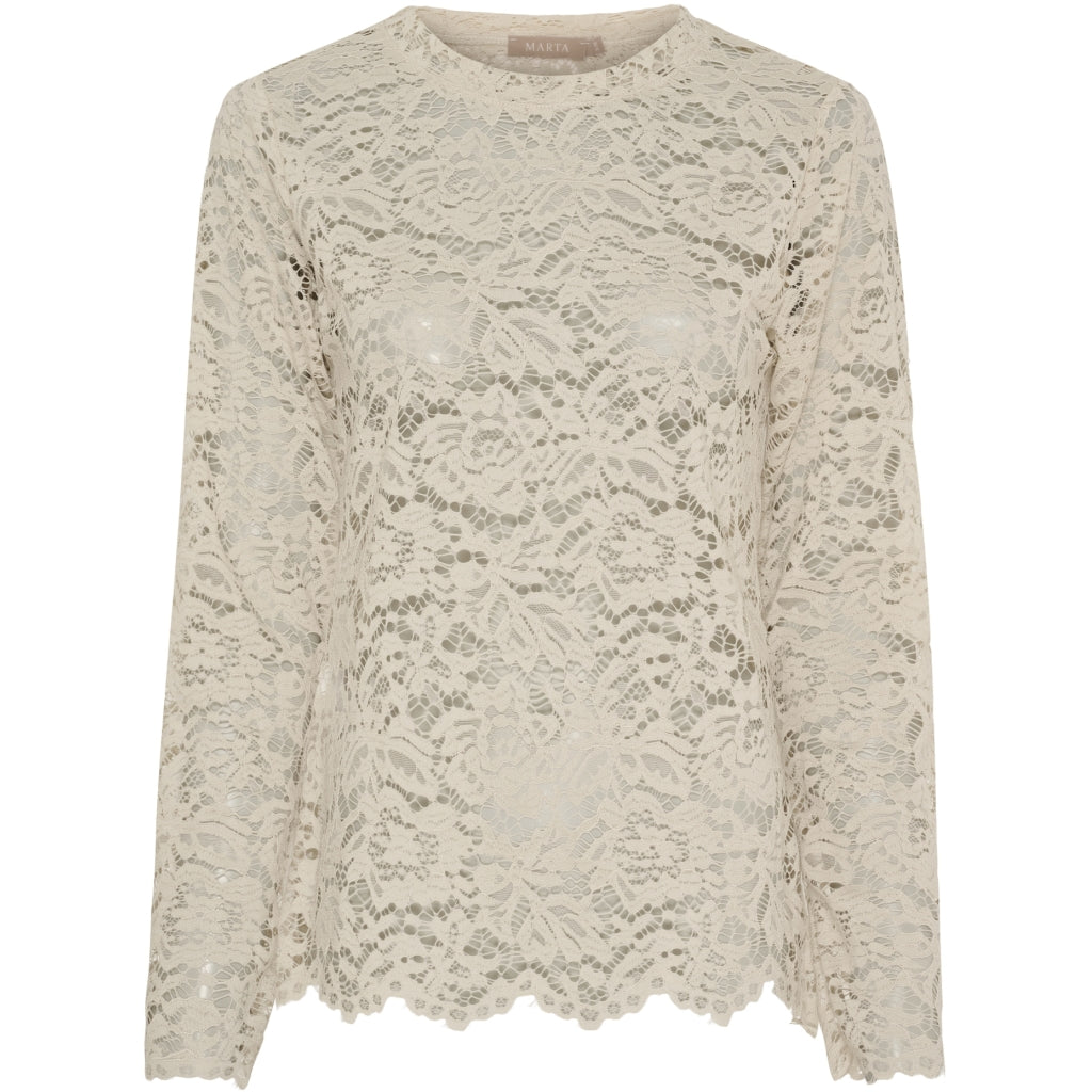 MARTA DU CHATEAU - BLUSE - MILLEY 7707 - BEIGE