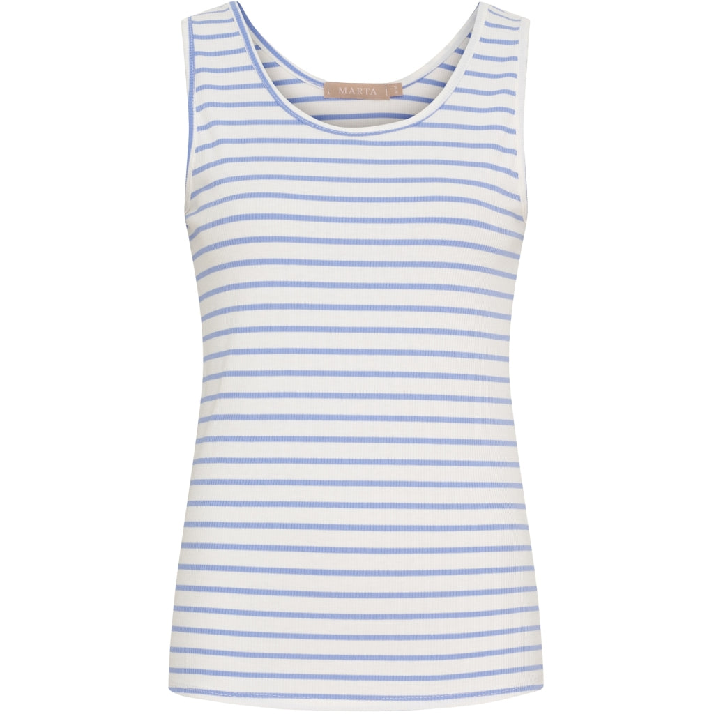 MARTA DU CHATEAU - TOP - MARINA 2499/B - SKY BLUE