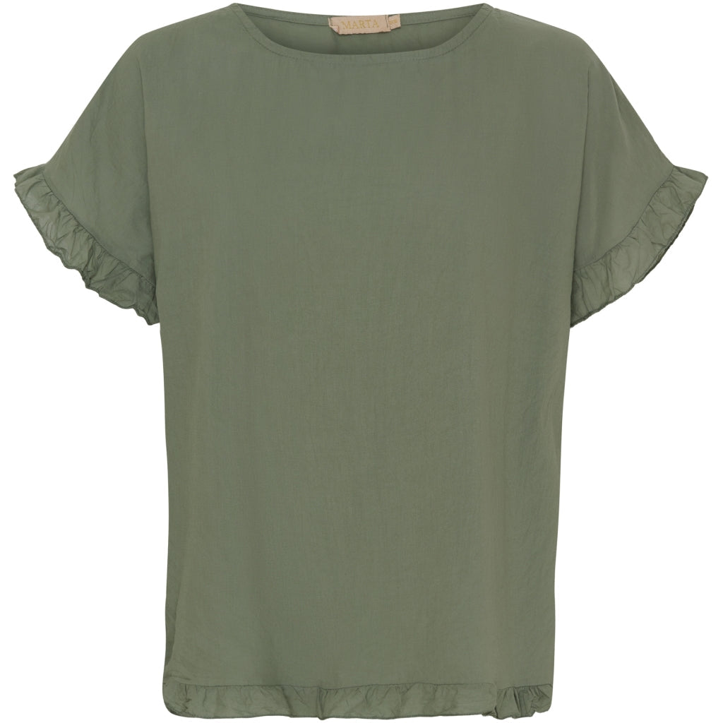 MARTA DU CHATEAU - BLUSE - KASIMIRA 86493 - MILITARY