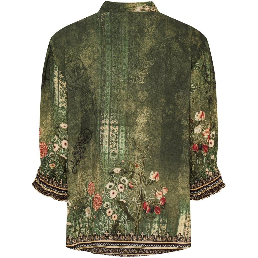 MARTA DU CHATEAU - SKJORTE - MELISANDE 7527 - MILITARY5295