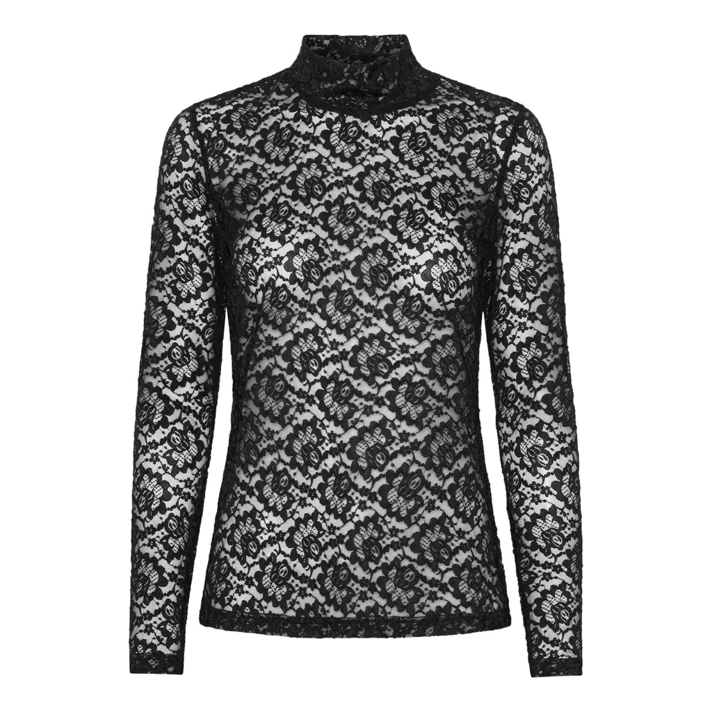 CONTINUE - BLUSE - ALBERTE 15069 - SORT