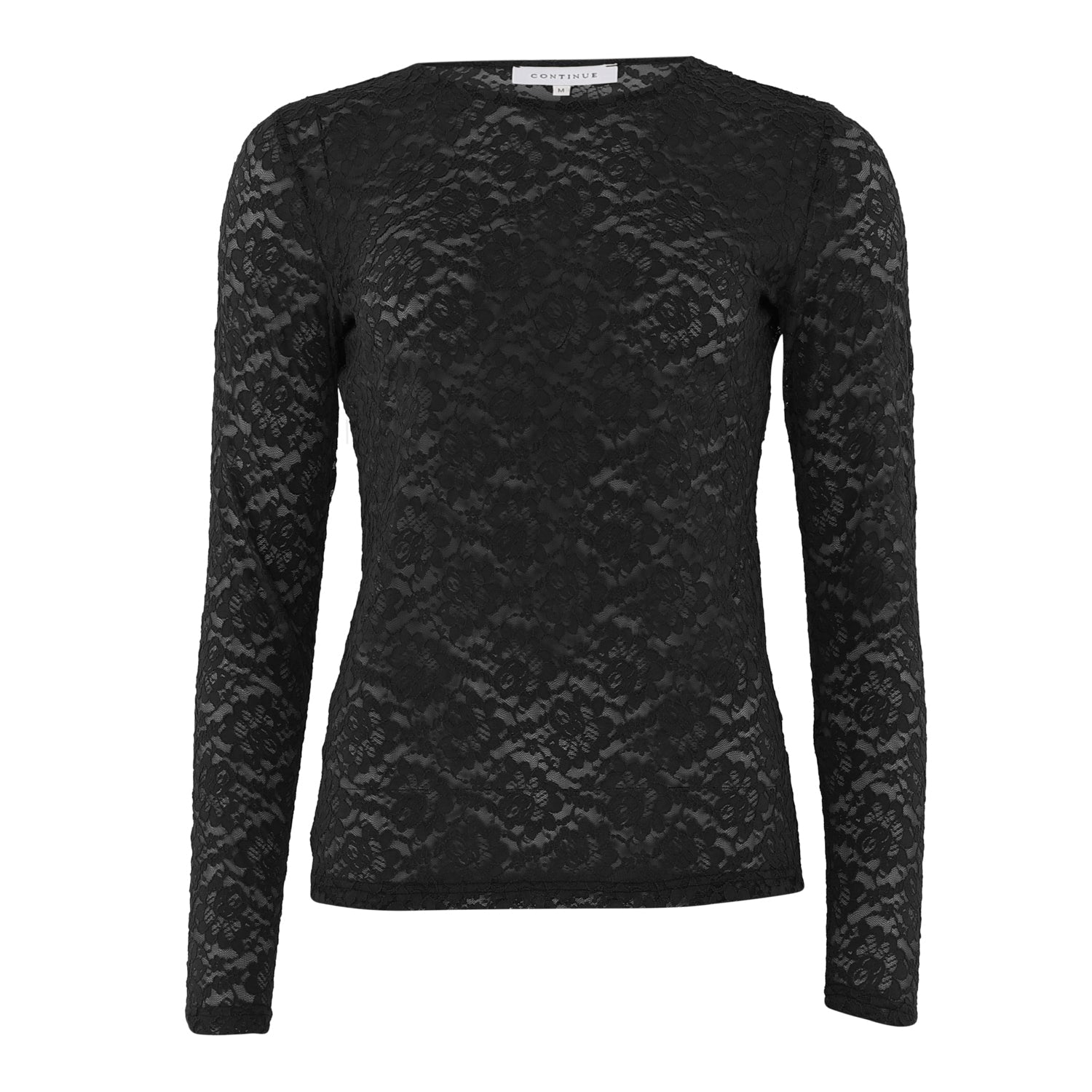 CONTINUE - BLUSE - ALBERTE 15073 - SORT