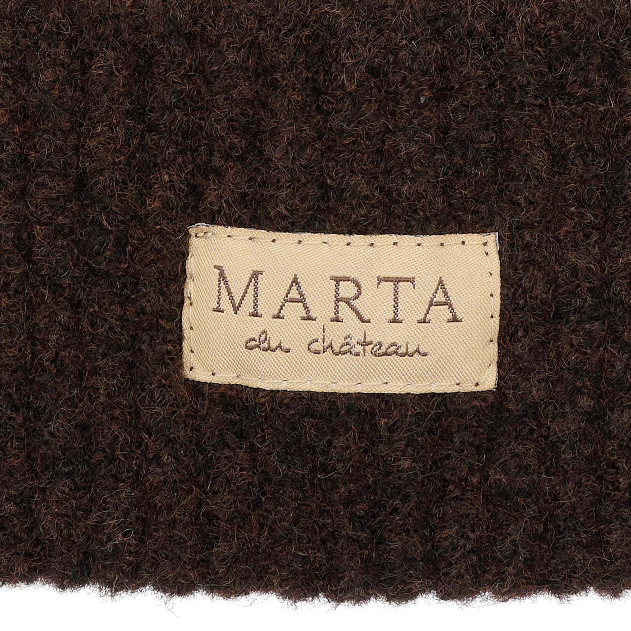 MARTA DU CHATEAU - RIB BEANIE - 151512 - BRUN