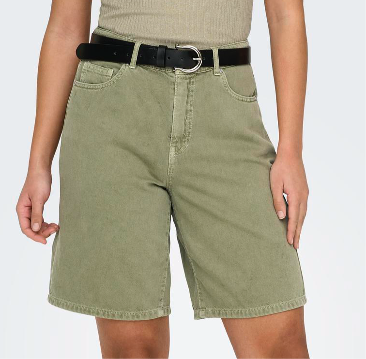 ONLY - BERMUDA SHORTS - SILLA 15327036 -ALOE