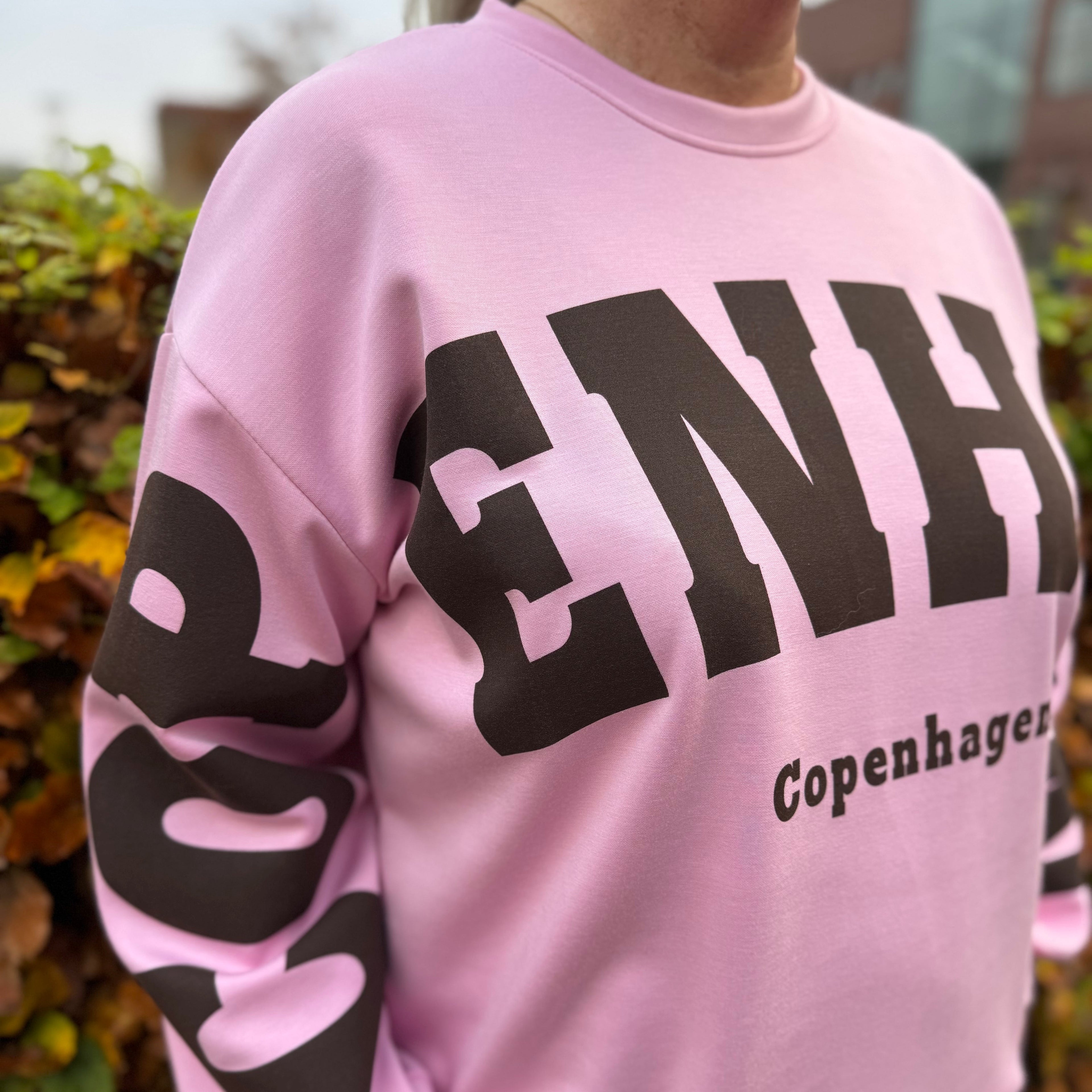 MARTA DU CHATEAU - SWEATSHIRT - HIBISCUS 22659 - PINK
