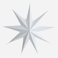 HOUSE DOCTOR - PAPIR STJERNE - 9 POINT EC020 - HVID - 45 CM.