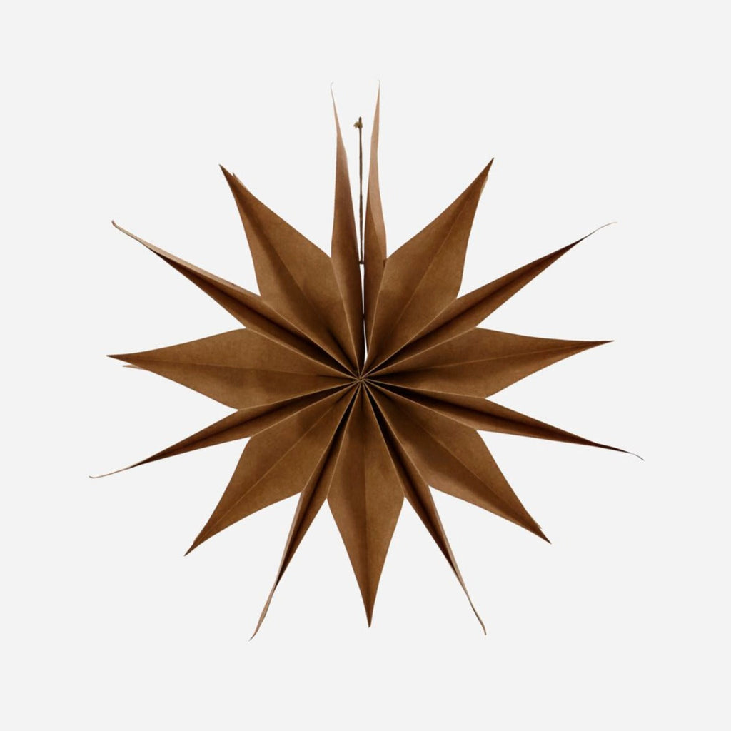 HOUSE DOCTOR - PAPIR STJERNE - CAPELLA 206120800 - NATURAL - 50 CM.