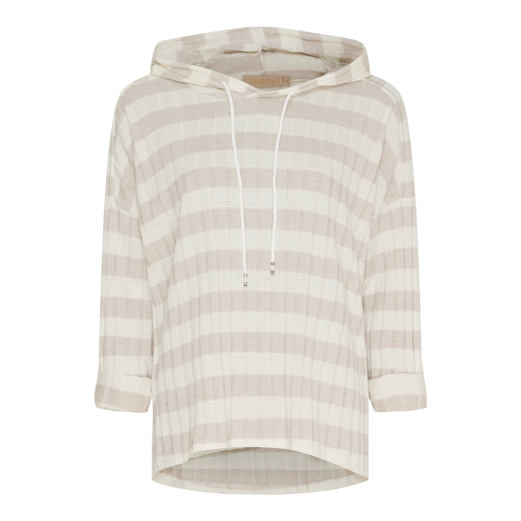 MARTA DU CHATEAU - BLUSE - YSALINE 21146 - BEIGE