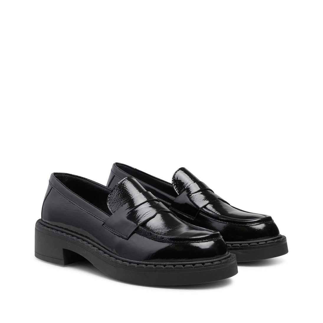 PAVEMENT - LOAFERS - NAYELI 21451-1 - BLACK POLIDO