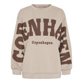 MARTA DU CHATEAU - SWEATSHIRT - HIBISCUS 22659 - BEIGE