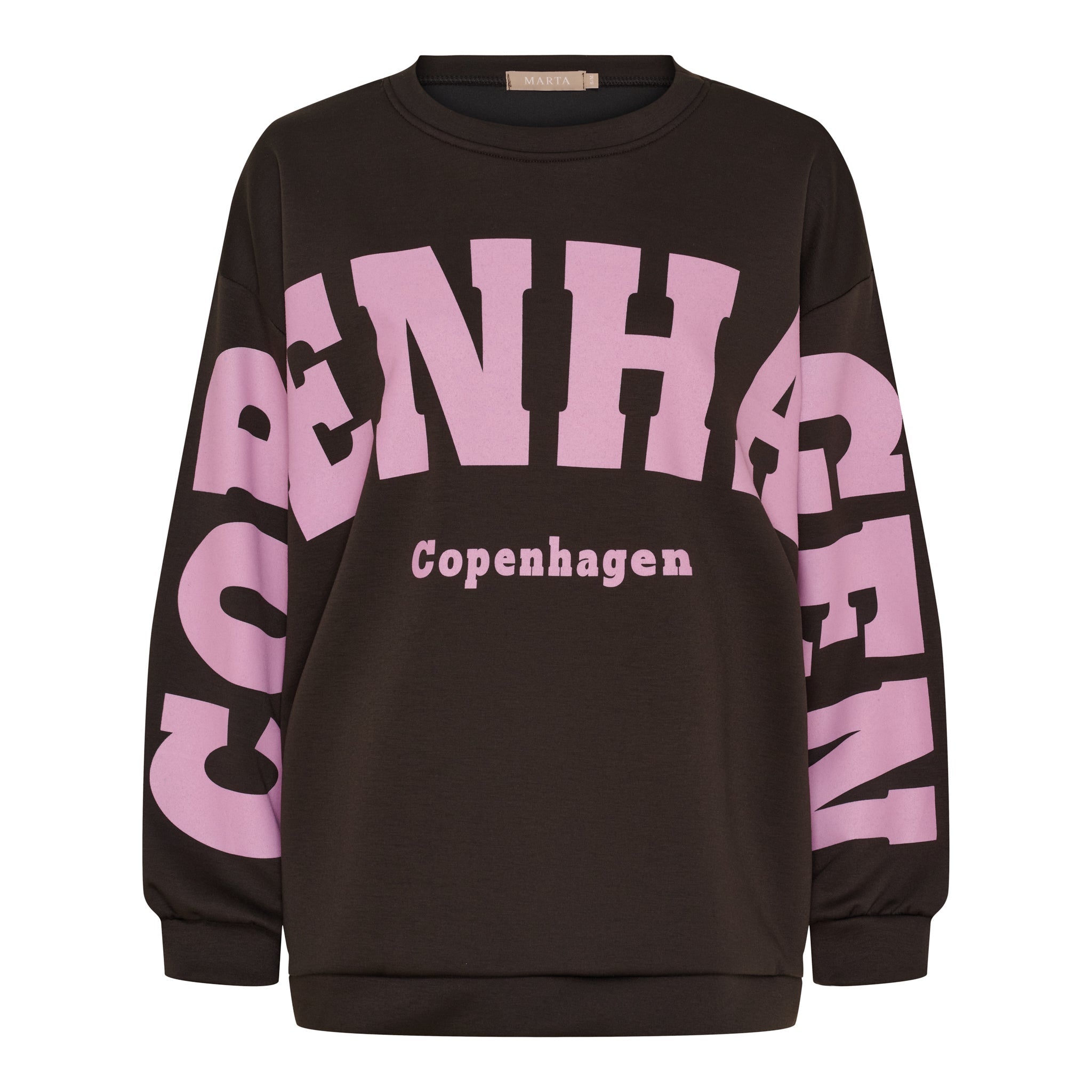 MARTA DU CHATEAU - SWEATSHIRT - HIBISCUS 22659 - MORO