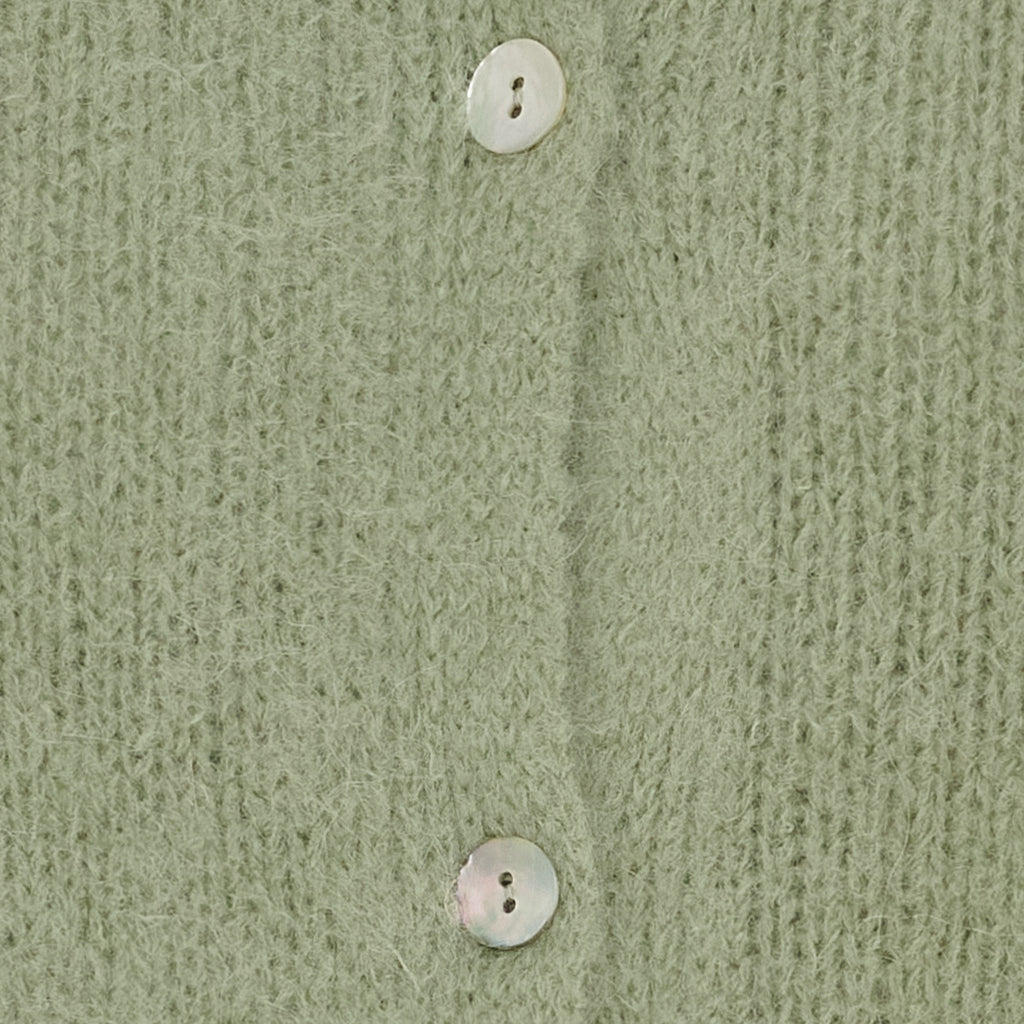 MARTA DU CHATEAU - CARDIGAN - JULIANA 2413 - SALVIA1178