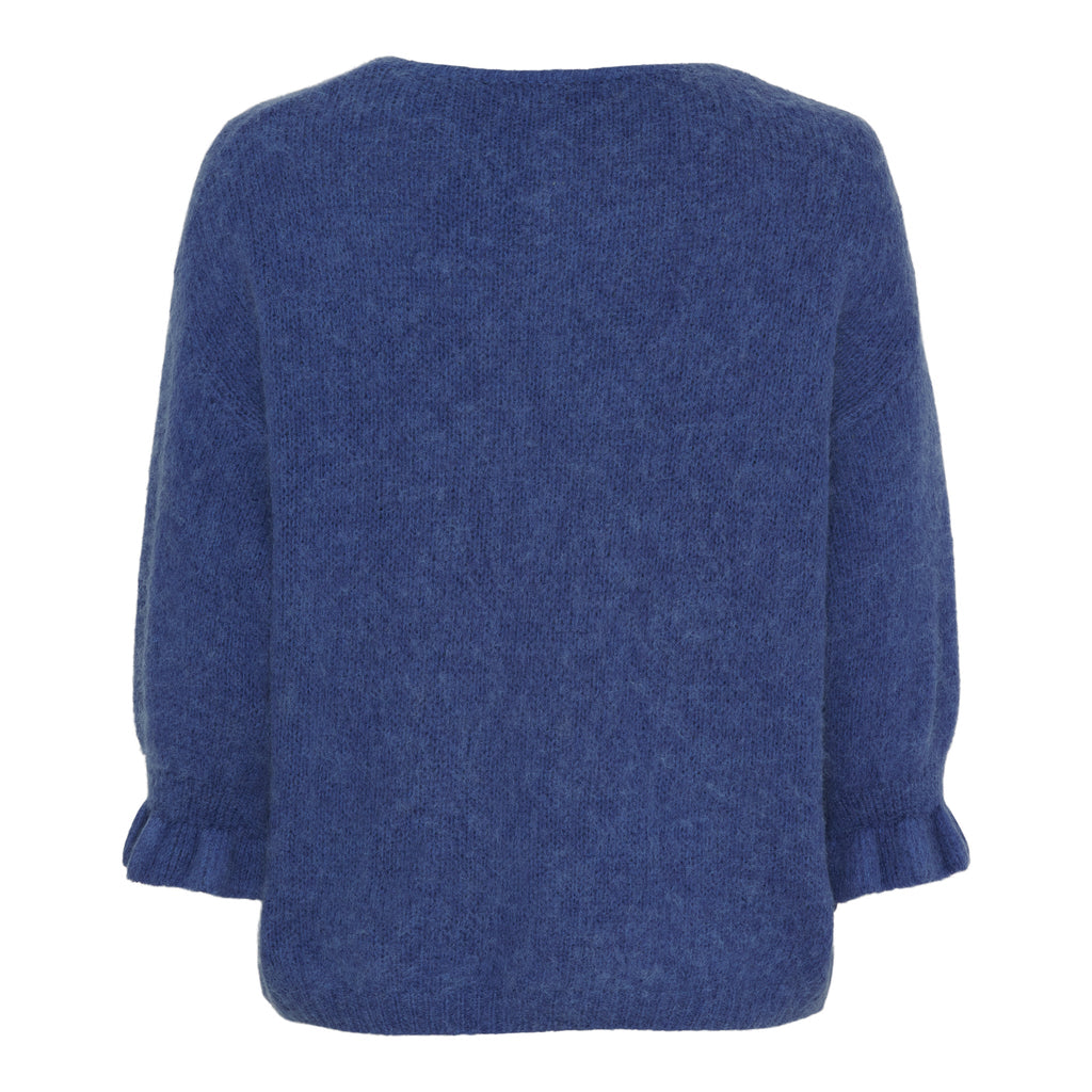 MARTA DU CHATEAU - CARDIGAN - JULIANA 2413 - BLUE