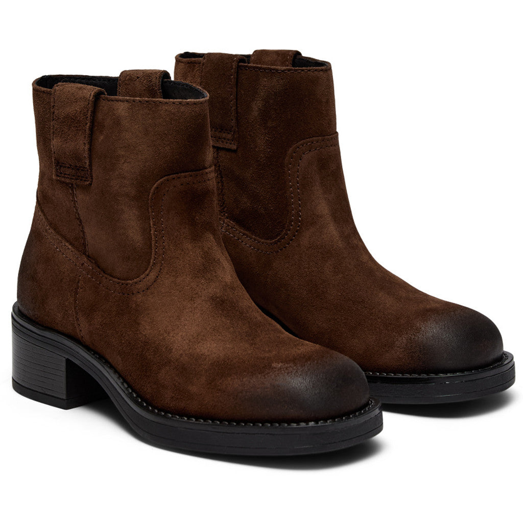 PAVEMENT - STØVLE - JENNY SUEDE 24199 - BROWN SUEDE