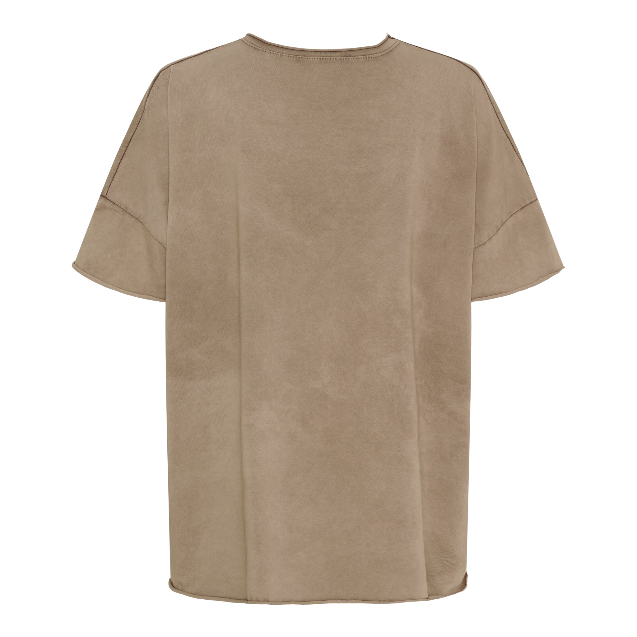 MARTA DU CHATEAU - T-SHIRT - NELLA 2436/B - MARRONE/ARANCIO