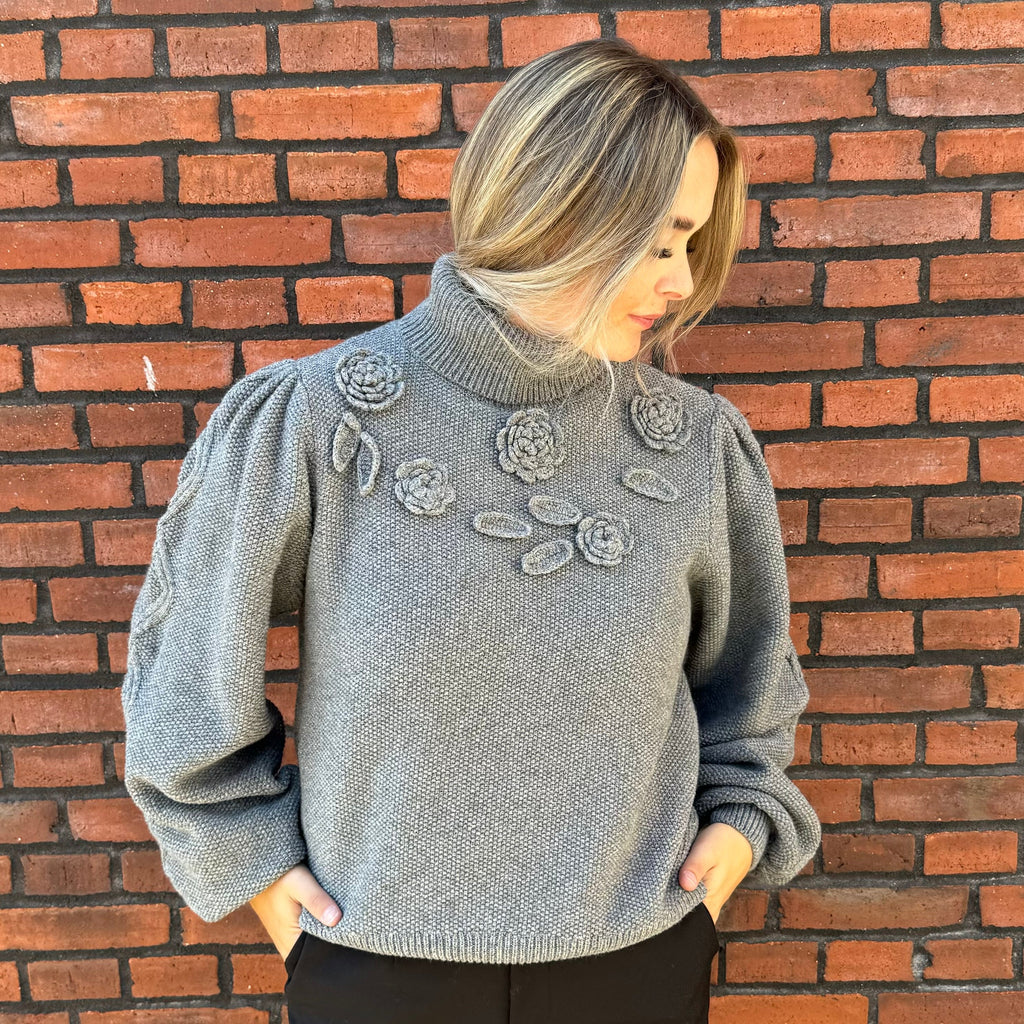 VILA ROUGE - STRIK - LENNON 14098480 - MEDIUM GREY MELANGE