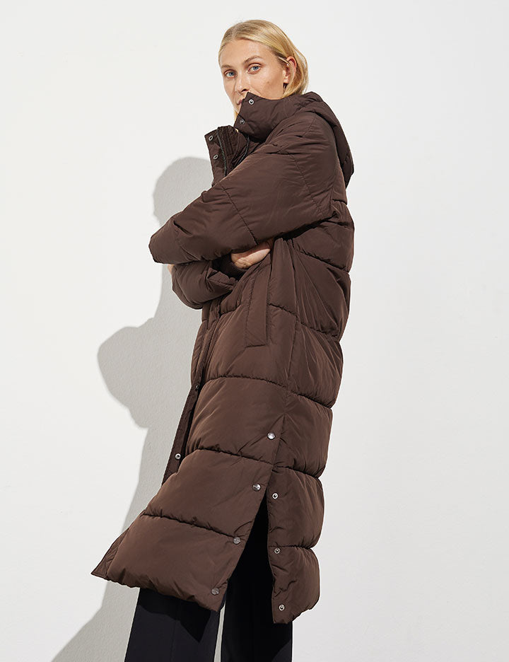 MBYM - JAKKE -  ELA SLIT - 30057116 - COCOA J27