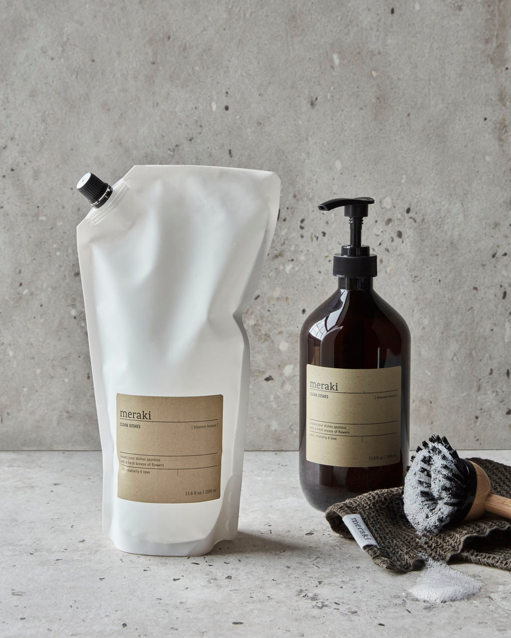 MERAKI -  Dish wash, Blossom breeze refill - 309776001