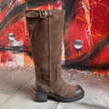 PAVEMENT - STØVLE - ANINE SUEDE 25475-1 - BROWN SUEDE