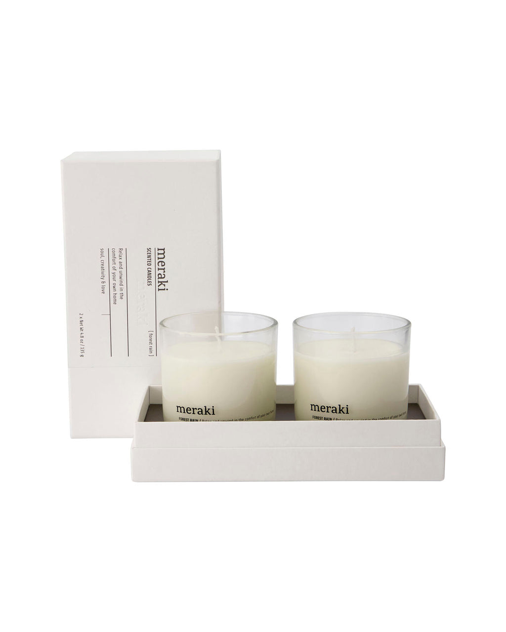 MERAKI - 2-PAK DUFTLYS - 360450000 FOREST RAIN