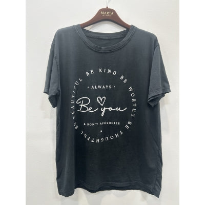 MARTA DU CHATEAU - T-SHIRT - INGE 0532 - SORT