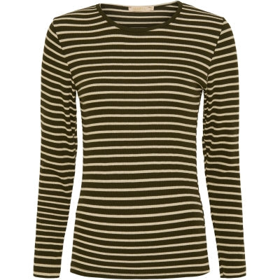 MARTA DU CHATEAU - BLUSE  - SIGNE 5356 - BOSCO/GOLD